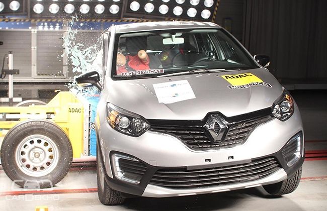 India-Bound Renault Captur Scores 4 Stars In Latin NCAP