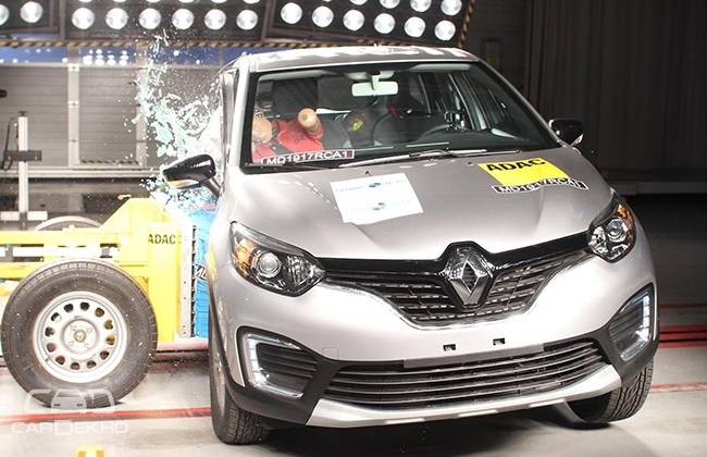 India-Bound Renault Captur Scores 4 Stars In Latin NCAP