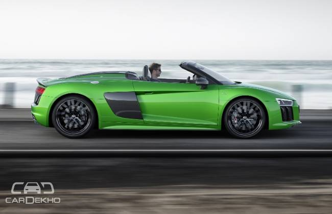 Audi R8 Spyder V10 Plus Unveiled