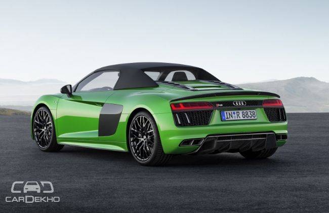 Audi R8 Spyder V10 Plus Unveiled