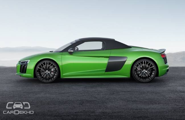 Audi R8 Spyder V10 Plus Unveiled