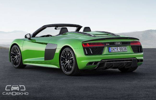 Audi R8 Spyder V10 Plus Unveiled