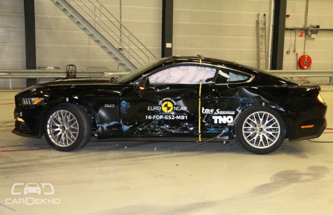 Crash Tested Again: Ford Mustang Scores 3-Star Euro NCAP Rating