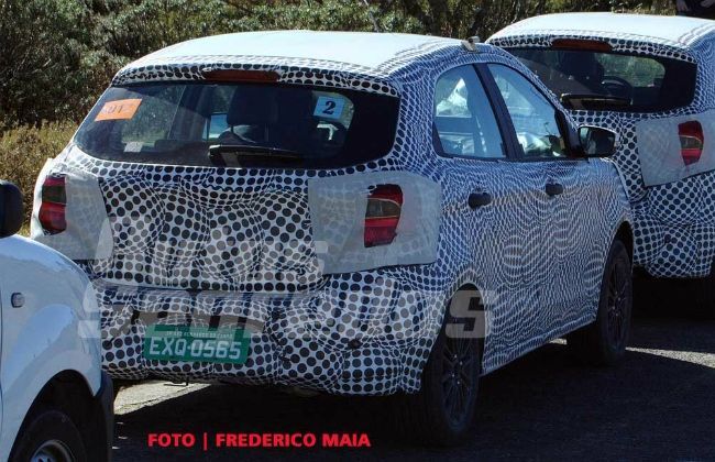 Ford Begins Testing 2018 Figo/Aspire Facelift