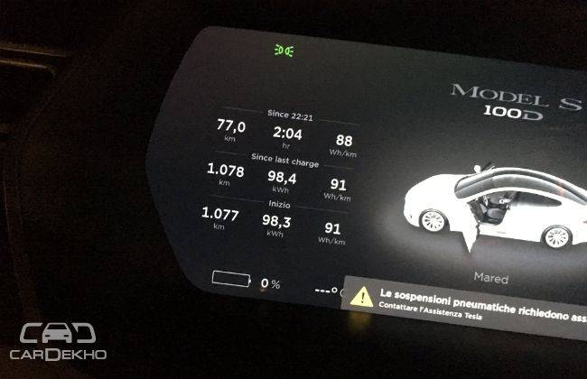 Tesla Model S Covers 1,078Km On Single Charge