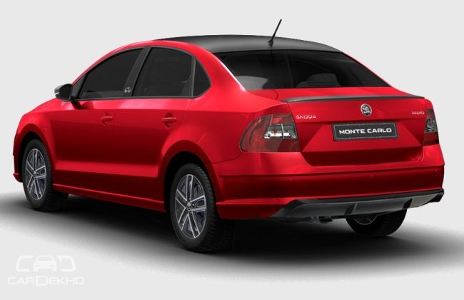 Skoda Launches Rapid Monte Carlo Edition At A Starting Price of Rs 10.75 Lakh