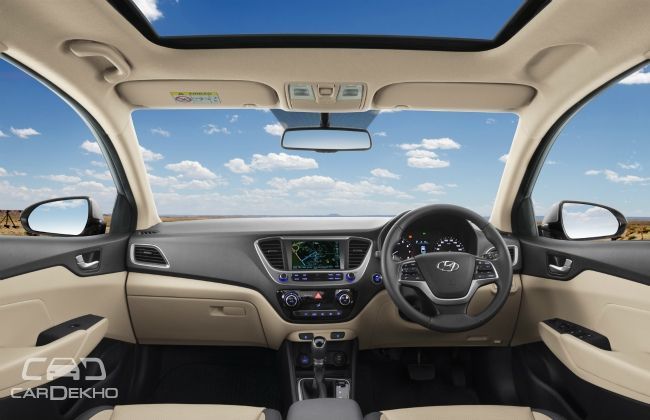 2017 Hyundai Verna Interiors