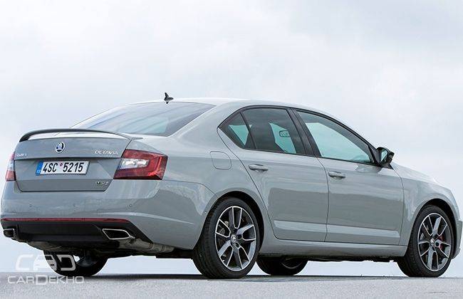 Skoda Octavia RS Launched At Rs 25.12 lakh