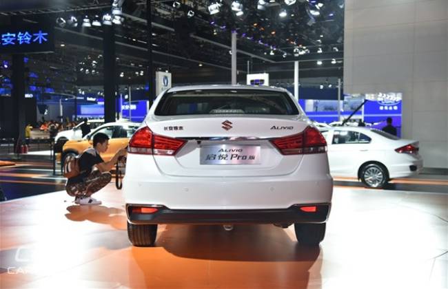 Suzuki Unwraps Alivio Pro (Ciaz) Facelift At Chengdu Auto Show