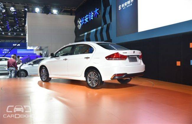 Suzuki Unwraps Ciaz Facelift At Chengdu Auto Show