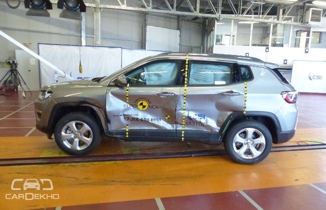 Crash Tested: Jeep Compass Scores Five Stars