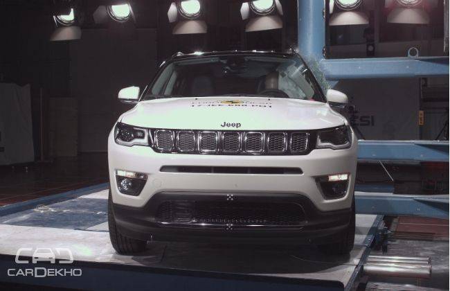 Crash Tested: Jeep Compass Scores Five Stars