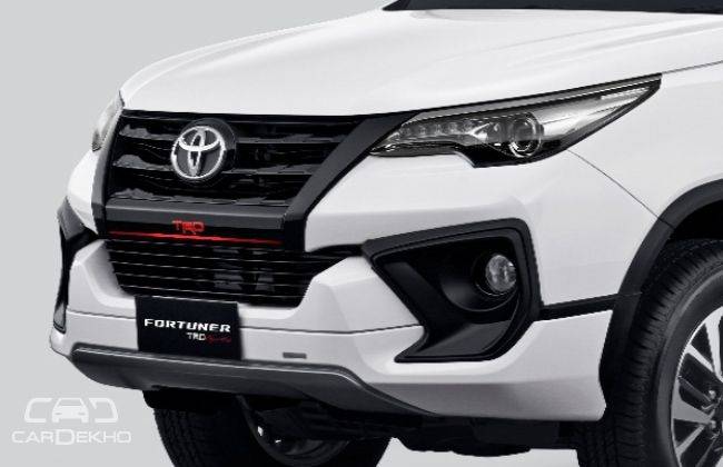 Toyota Fortuner TRD Sportivo Launched At Rs 31.01 Lakh