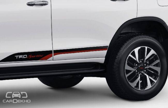 Toyota Fortuner TRD Sportivo Launched At Rs 31.01 Lakh