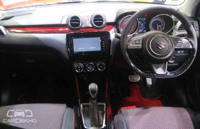 Suzuki Swift Sport interior