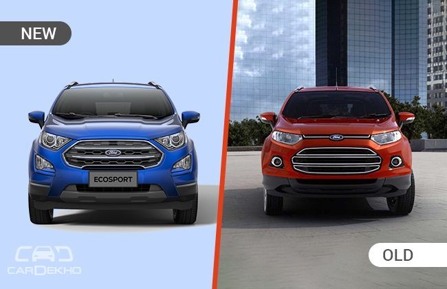 Ford EcoSport: Old Vs New