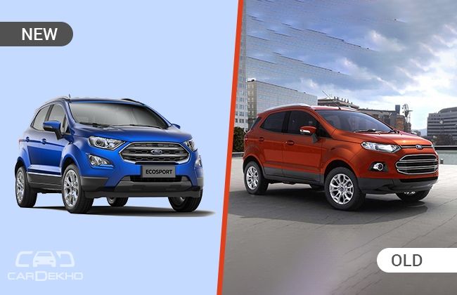 Ford EcoSport: Old Vs New