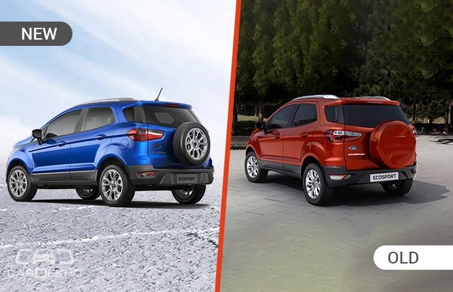 Ford EcoSport - Old Vs New