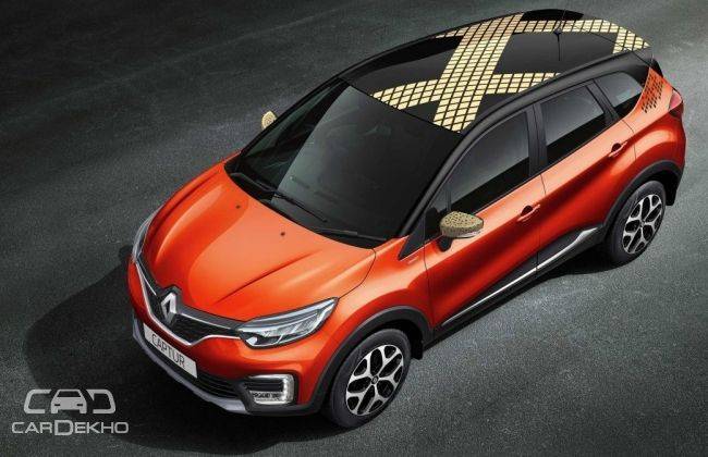 Renault Captur with Diamond Deck pack