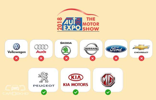 Expected Absentees, New Carmakers At 2018 Auto Expo