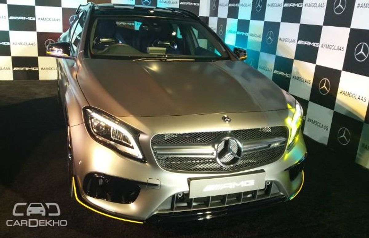 Mercedes Benz GLA45 AMG Facelift