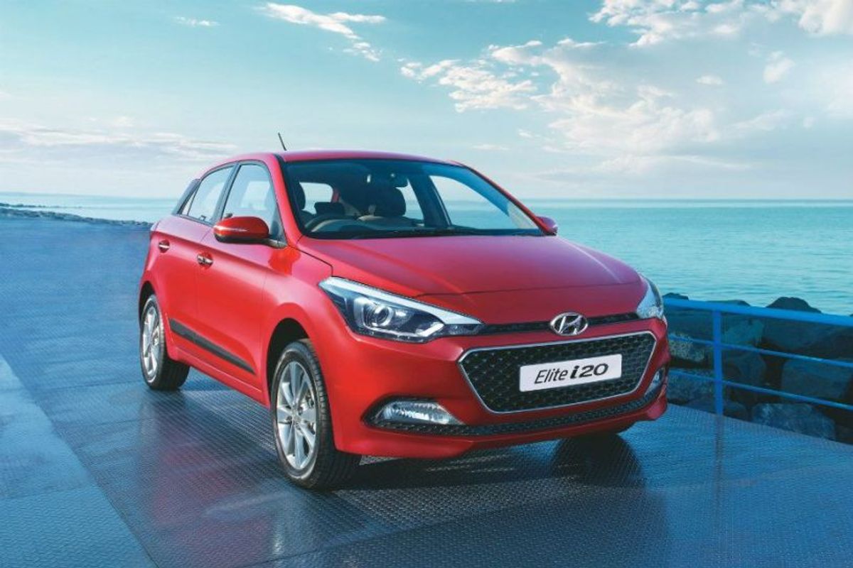 Pre-facelift Hyundai Elite i20 
