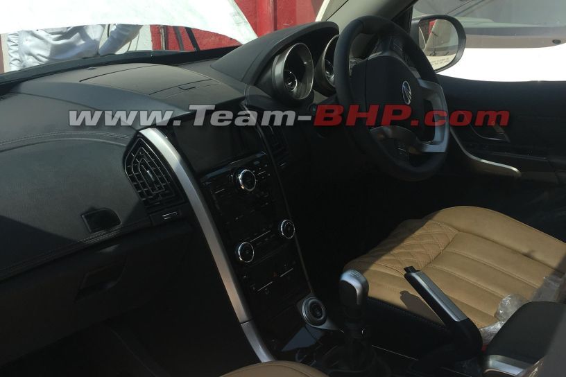 Mahindra XUV500 Facelift Interior