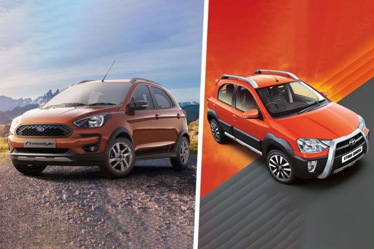 Ford Freestyle vs Toyota Etios Cross