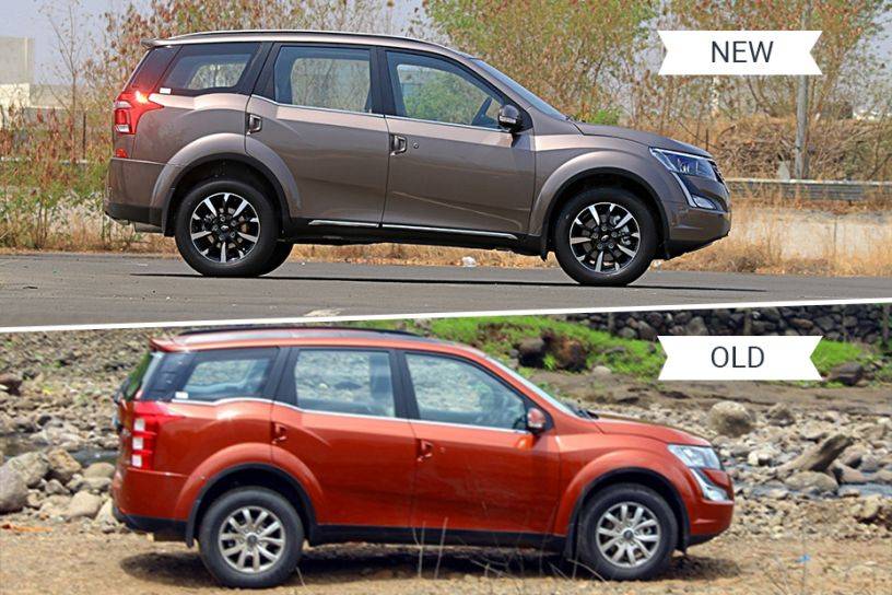 Mahindra XUV500 Old vs New