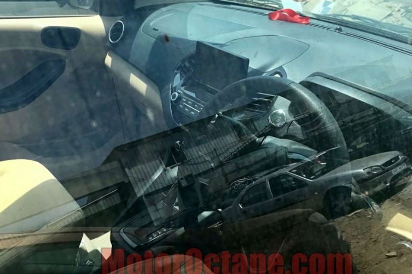 2018 Ford Aspire Facelift Spied Inside Out