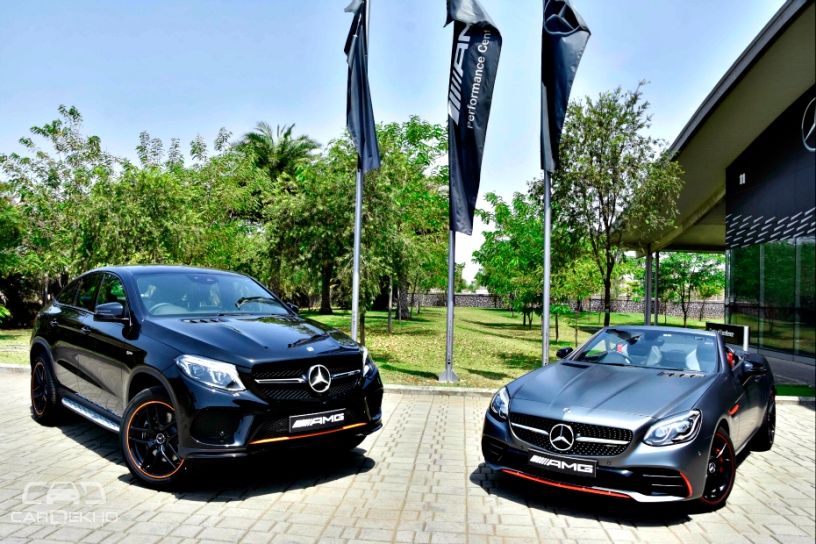 Mercedes-AMG GLE 43 4MATIC 'OrangeArt' And SLC 43 'RedArt' 