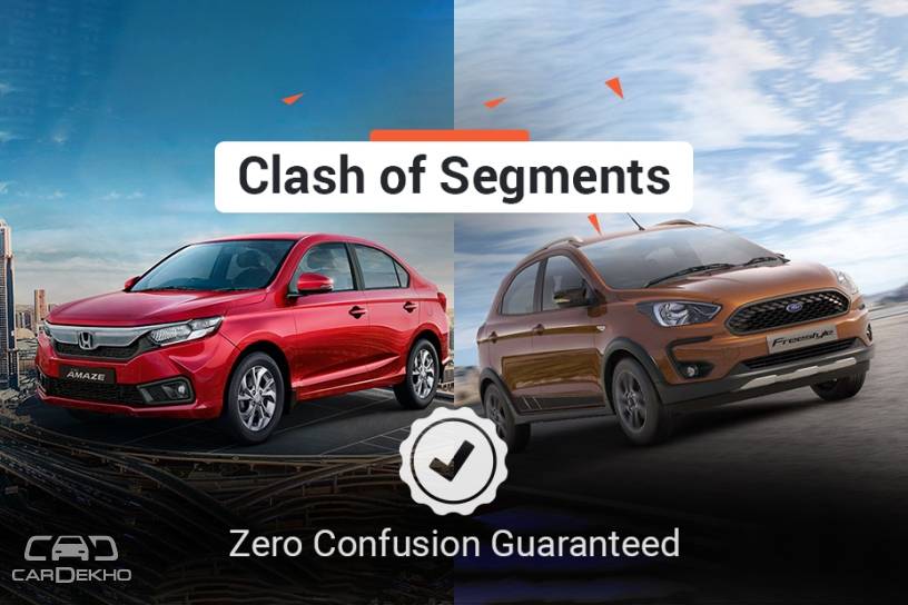 Clash Of Segments: 2018 Honda Amaze vs Ford Freestyle - Which Car To Buy?