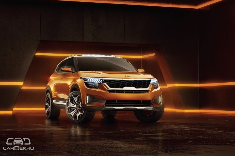 Kia SP Concept SUV Has A Merc-Like Large LCD Infotainment System