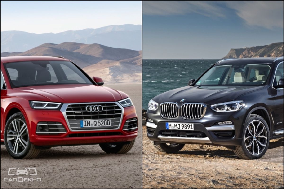 Audi Q5 vs BMW X3