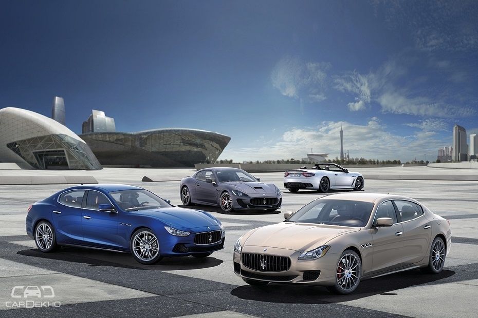 Maserati India Offering 5-Year Warranty And Service Package