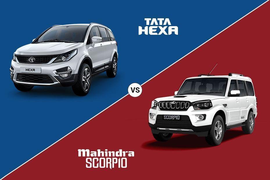 Mahindra Scorpio Facelift Vs Tata Hexa: Spec Comparison