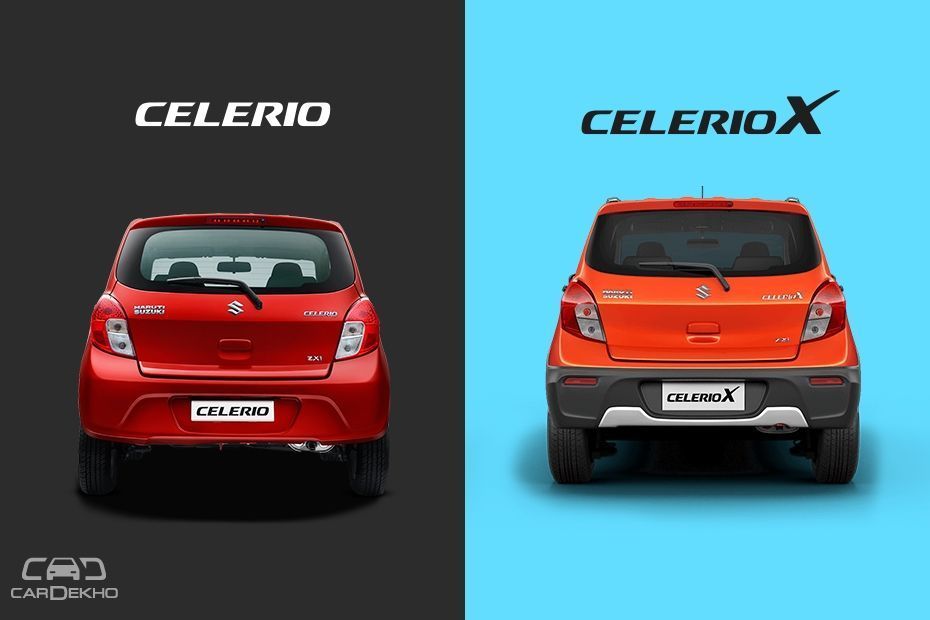Maruti Suzuki Celerio vs CelerioX