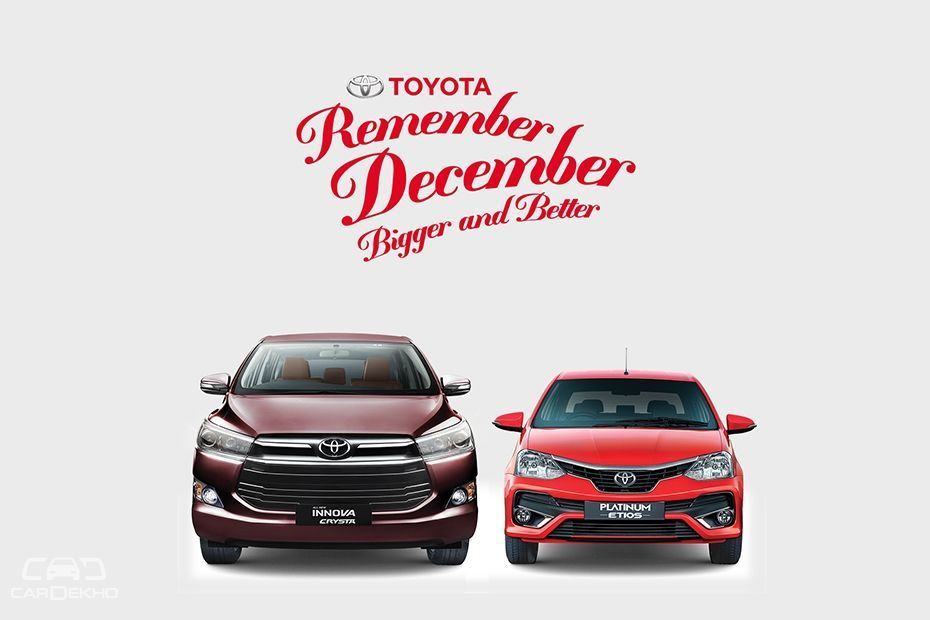 Toyota year-end offers 