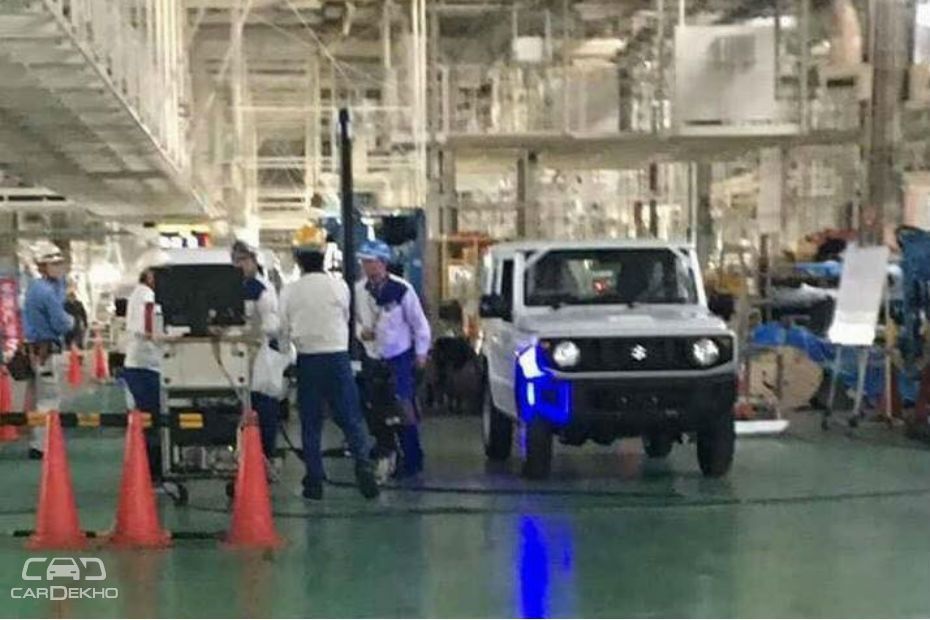 2018 Suzuki Jimny Seen Undisguised For The First Time