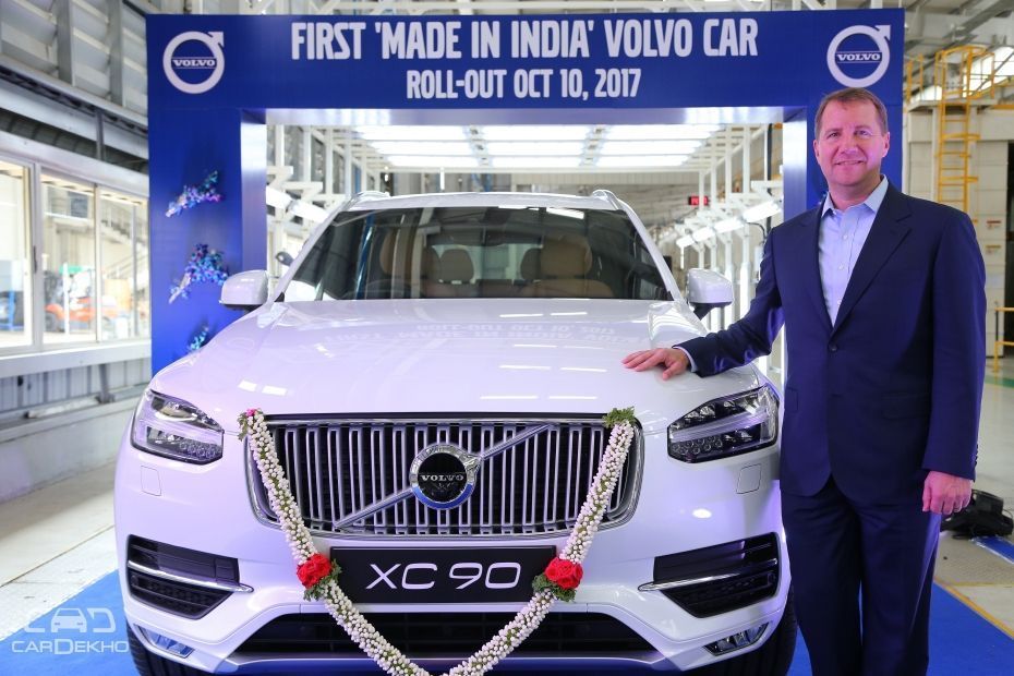 First made-in-India XC90