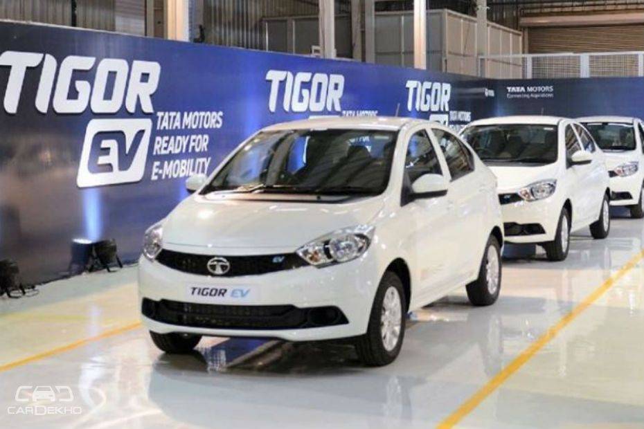 Tata Delivers First Batch Of Tigor EVs To EESL