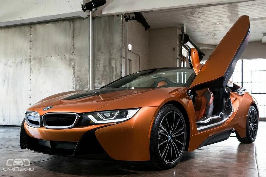 BMW i8 Roadster Showcased At Auto Expo 2018