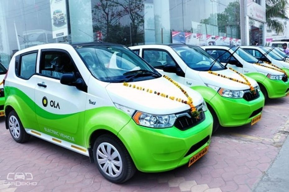 Electric cabs from Ola