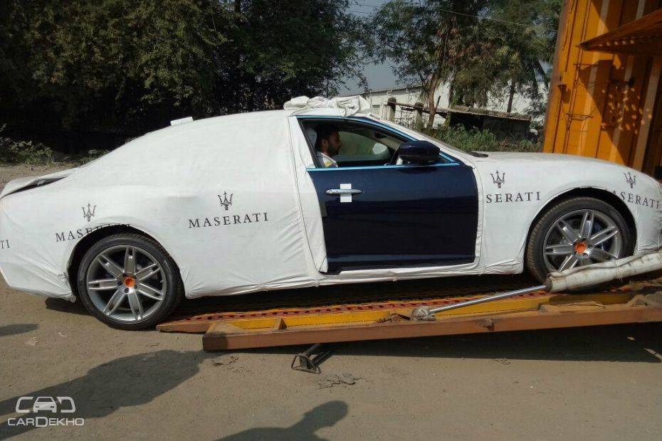 India’s First Maserati Quattroporte GTS Lands In Delhi