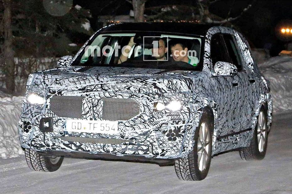 Mercedes-Benz GLB SUV Spied For The First Time