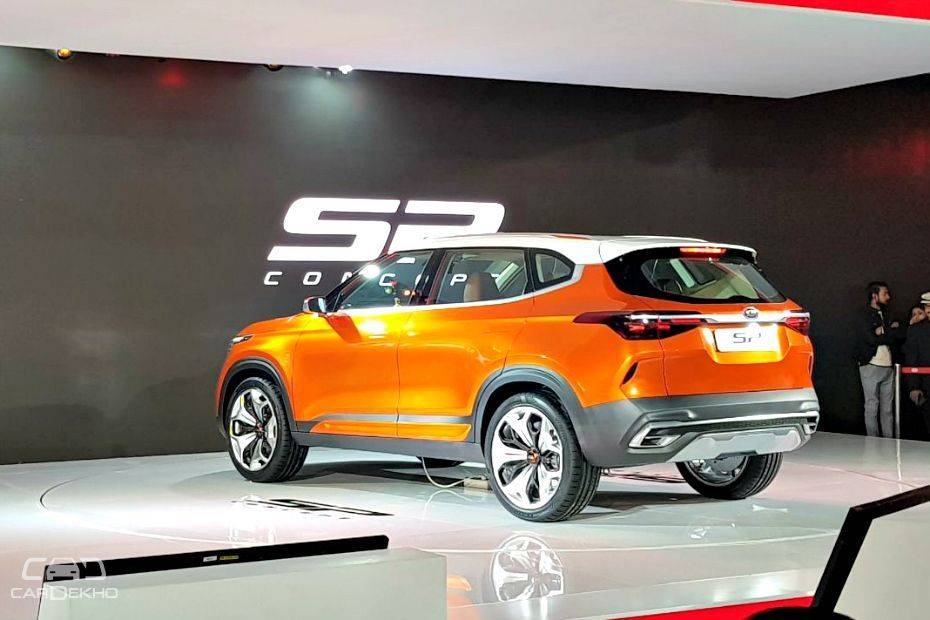 Kia SP Makes Global Premiere At Auto Expo 2018