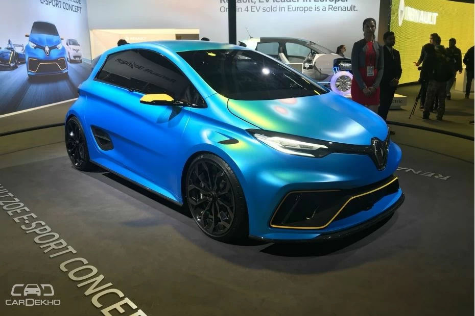 Auto Expo 2018: Renault Unveils Zoe EV