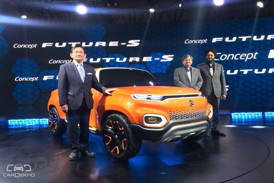 Maruti’s Small SUV Future-S Concept SUV Showcased At Auto Expo 2018