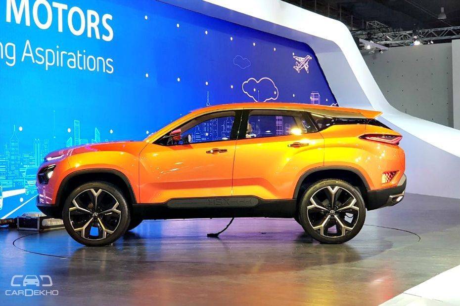 Tata H5X SUV Debuts At Auto Expo 2018