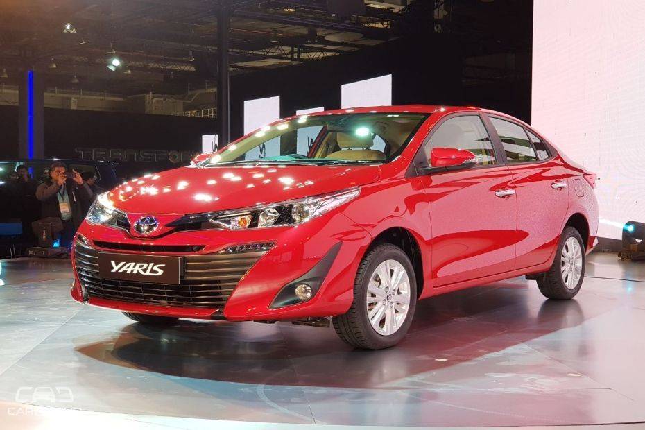 Toyota Yaris Unveiled At Auto Expo 2018